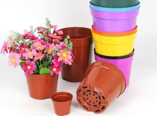 گلدان های پلاستیکی سایز ۱۲