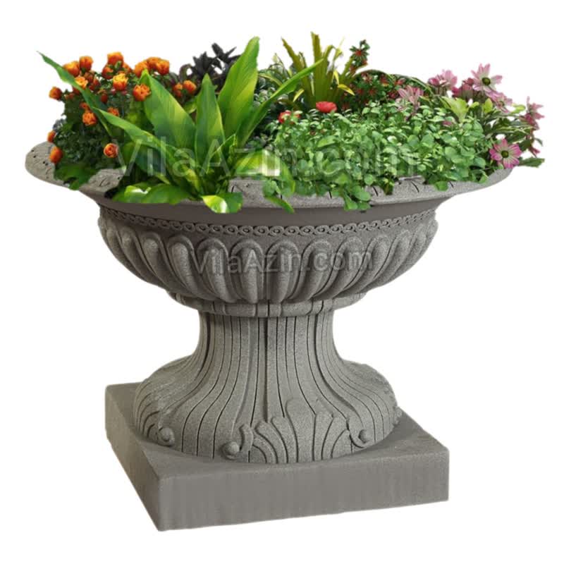 گلدان‌های پلاستیکی گل سنگ