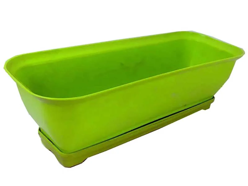 گلدان های پلاستیکی مستطیلی