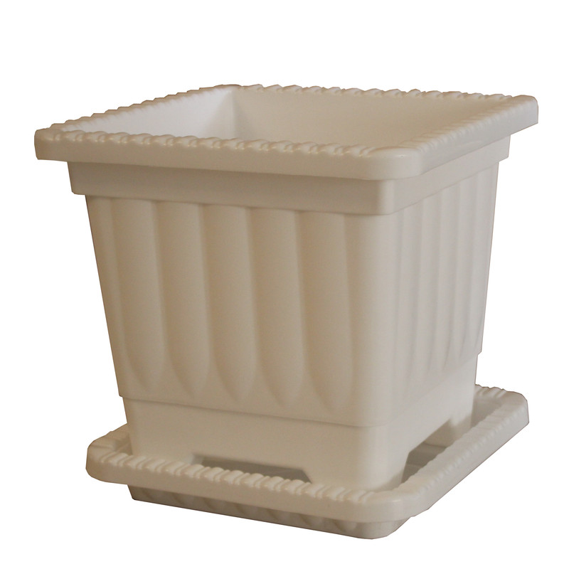 گلدانهای پلاستیکی متوسط