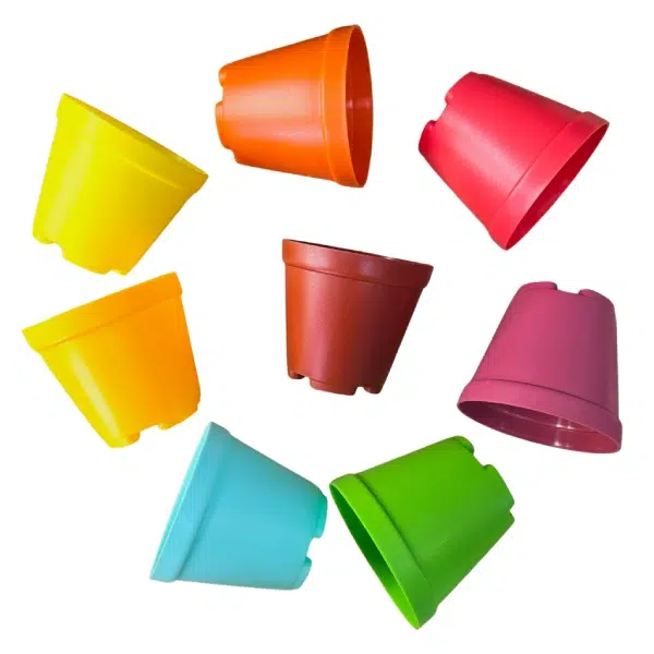 گلدان های پلاستیکی سایز ۶