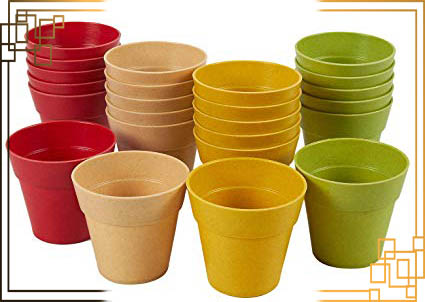 گلدان های پلاستیکی سایز ۸