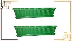 گلدان پلاستیکی طولی