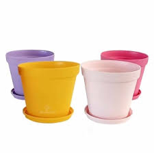 گلدان‌ های پلاستیکی بزرگ