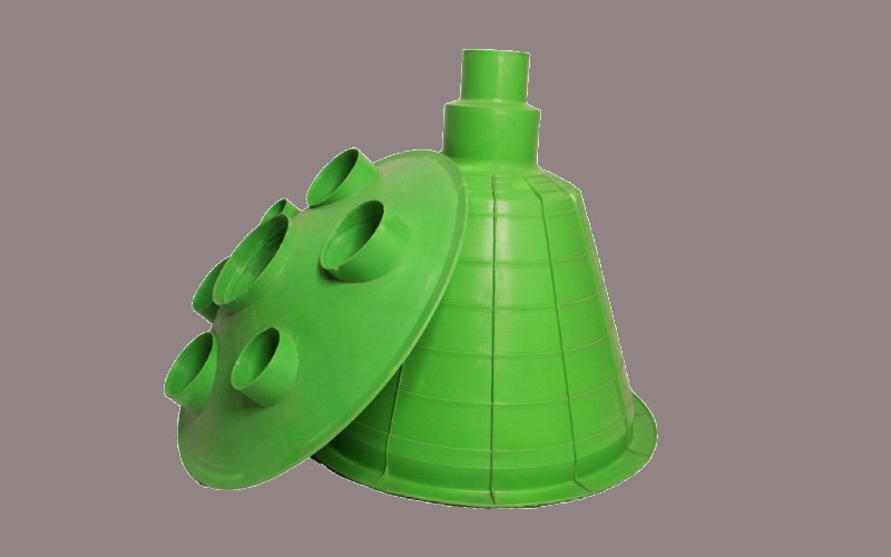 گلدان‌ های چاه پلاستیکی