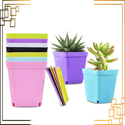 گلدان‌ های پلاستیکی