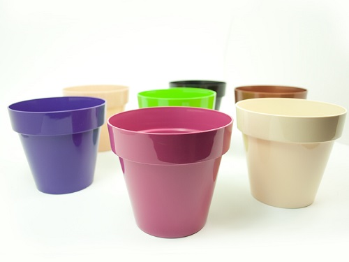 گلدان های پلاستیکی سطل ۱۲