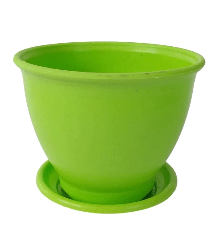 گلدانهای پلاستیکی دایرهای