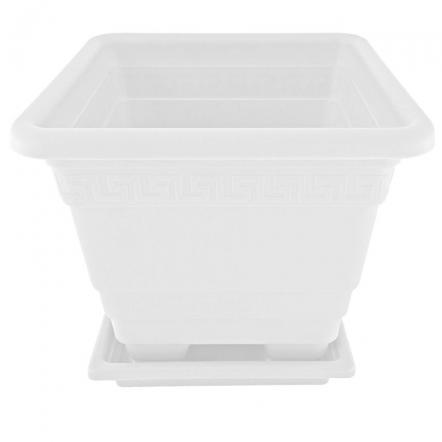 گلدان‌ های پلاستیکی سفید