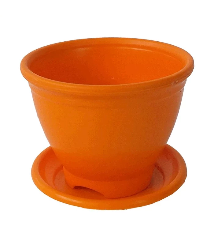 گلدانهای پلاستیکی دایرهای