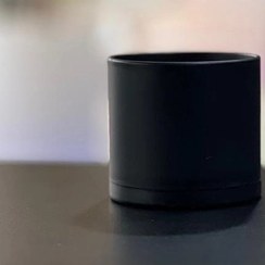 گلدان‌ های پلاستیکی پلیمری استوانه‌ای