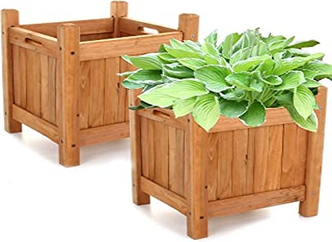 گلدان های پلاستیکی طرح چوب