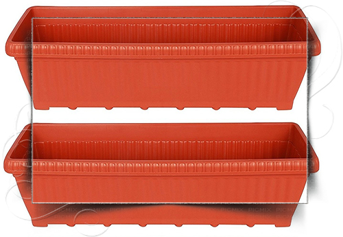 گلدان های پلاستیکی دراز