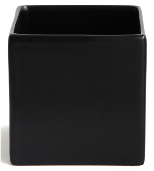 گلدان‌ های پلاستیکی مکعبی