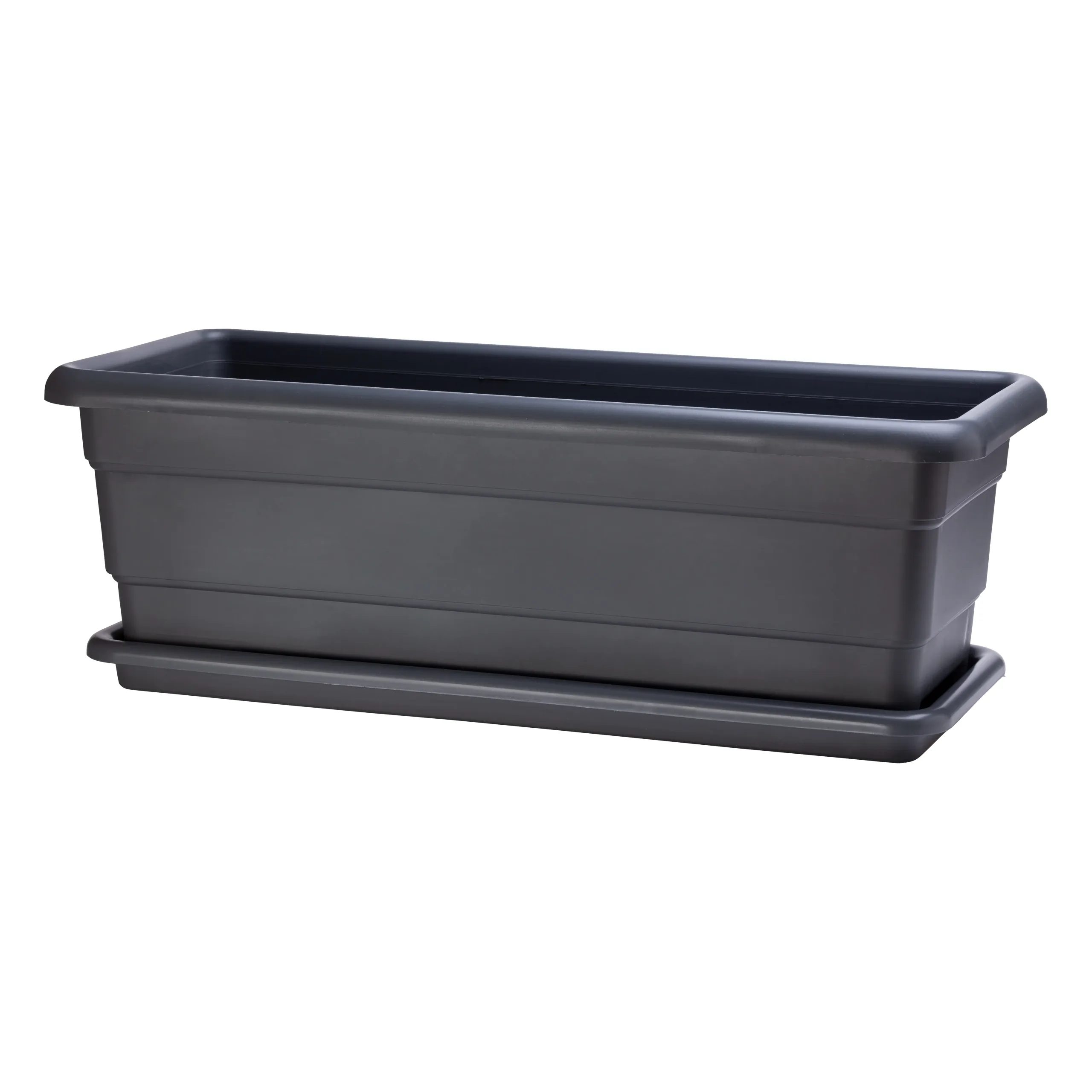 گلدان‌ های پلاستیکی مستطیلی بزرگ