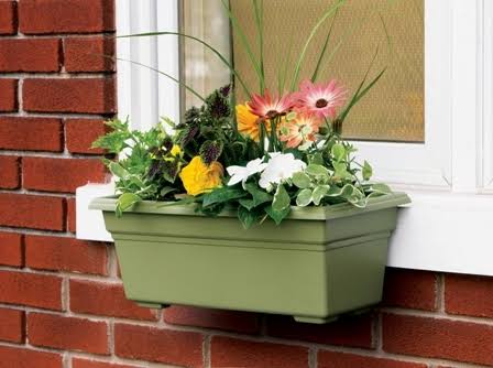 گلدان پلاستیکی بزرگ