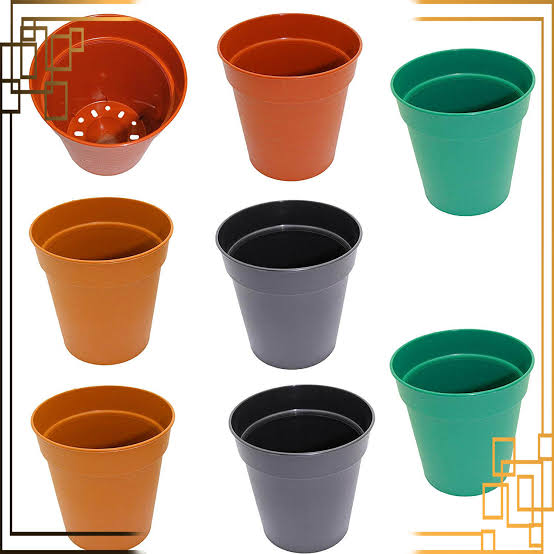 خرید عمده گلدان پلاستیکی