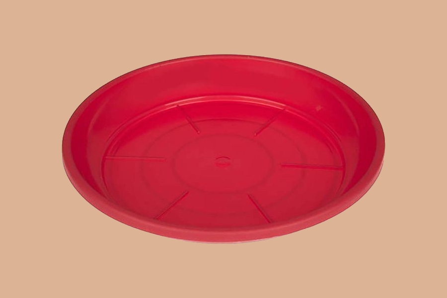 زیر گلدانی پلاستیکی