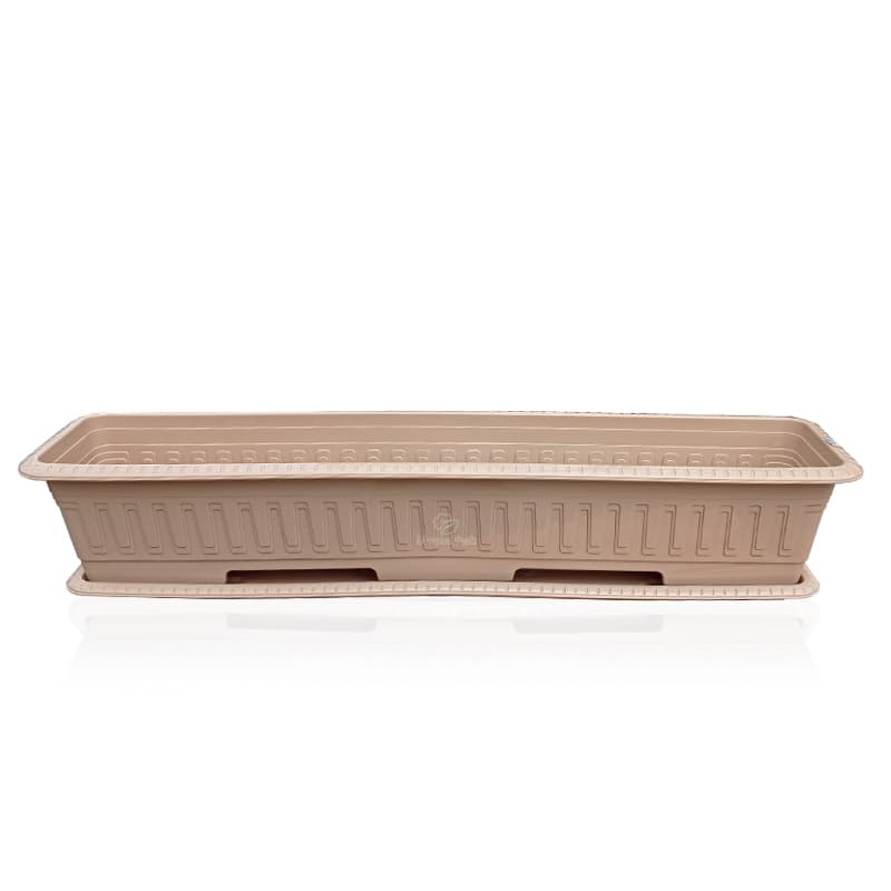 گلدان پلاستیکی مستطیل شکل