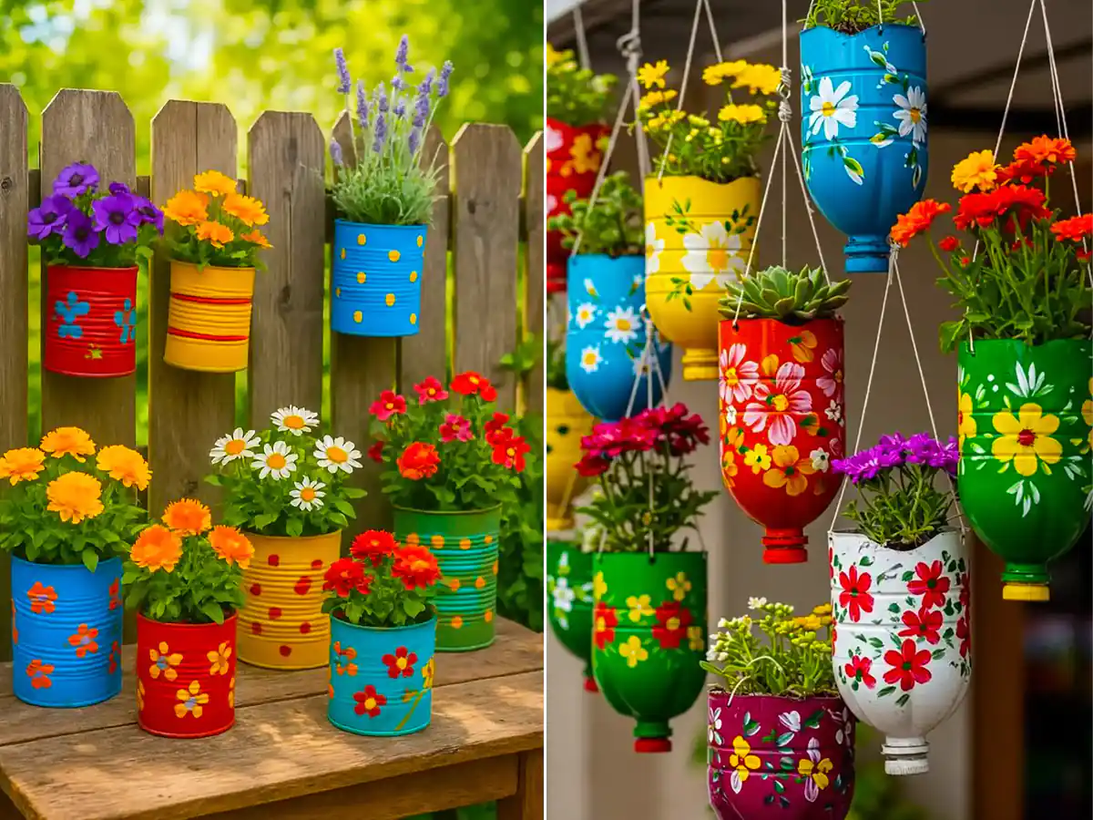 ضایعات گلدان پلاستیکی