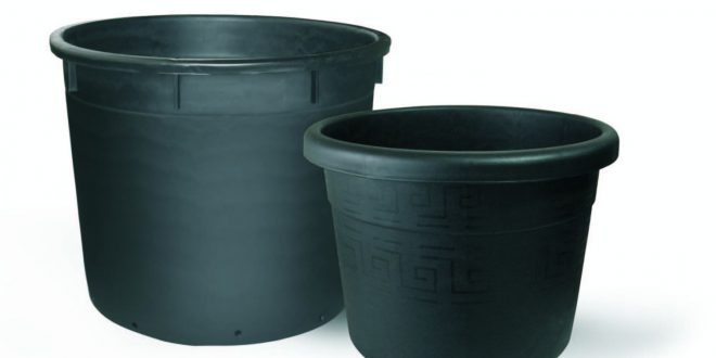 گلدان پلاستیکی زیبا