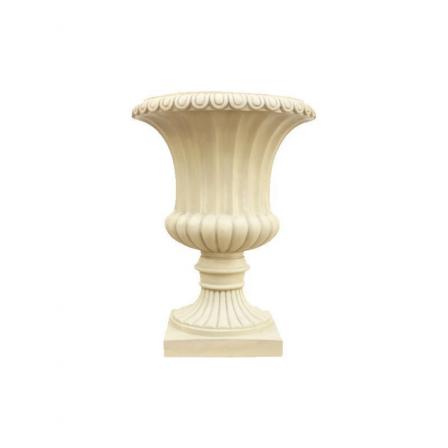 گلدان پلاستیکی بزرگ پایه‌دار